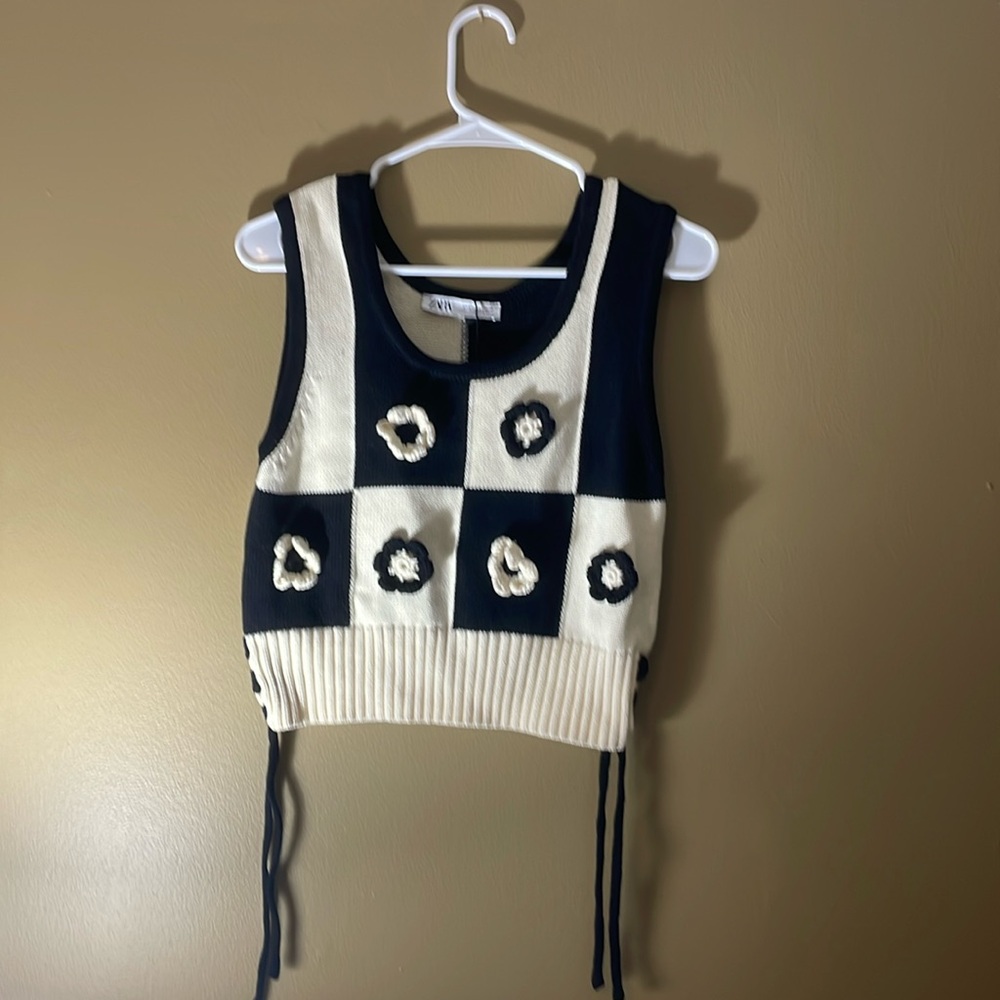 Zara knitted tank